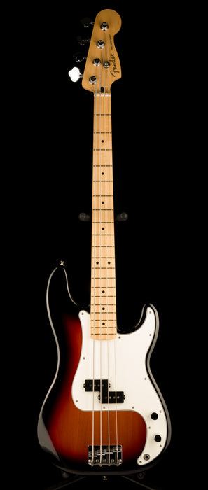 Used Fender Player Precision Bass Maple 3-Tone Sunburst With OHSC