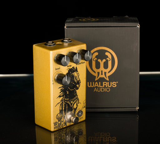 Used Walrus Audio Iron Horse V3 LM308 Distortion Pedal with Box
