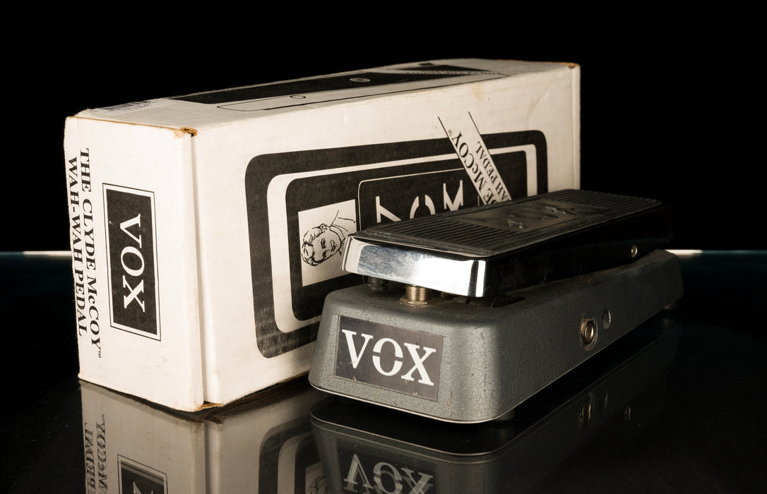 vox wah pedal Used Vox V848 Clyde McCoy Wah Pedal With Box — Truetone Music