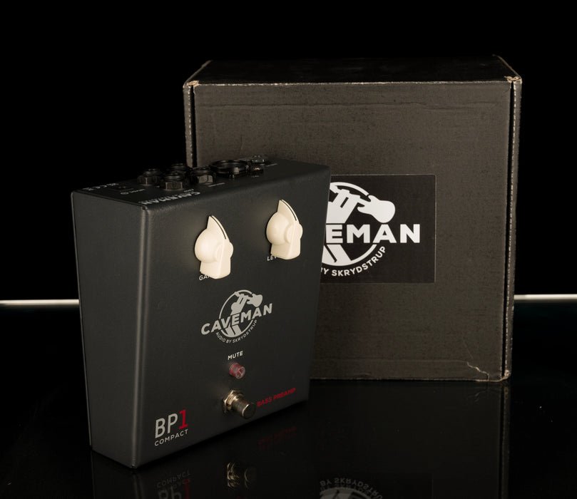 Used Caveman Audio BP1 Compact Preamp Pedal with Box