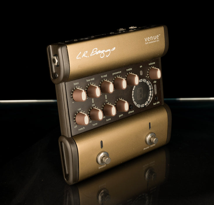 Used L.R. Baggs Venue DI Direct Box / Preamp / EQ / Tuner With Carry Case