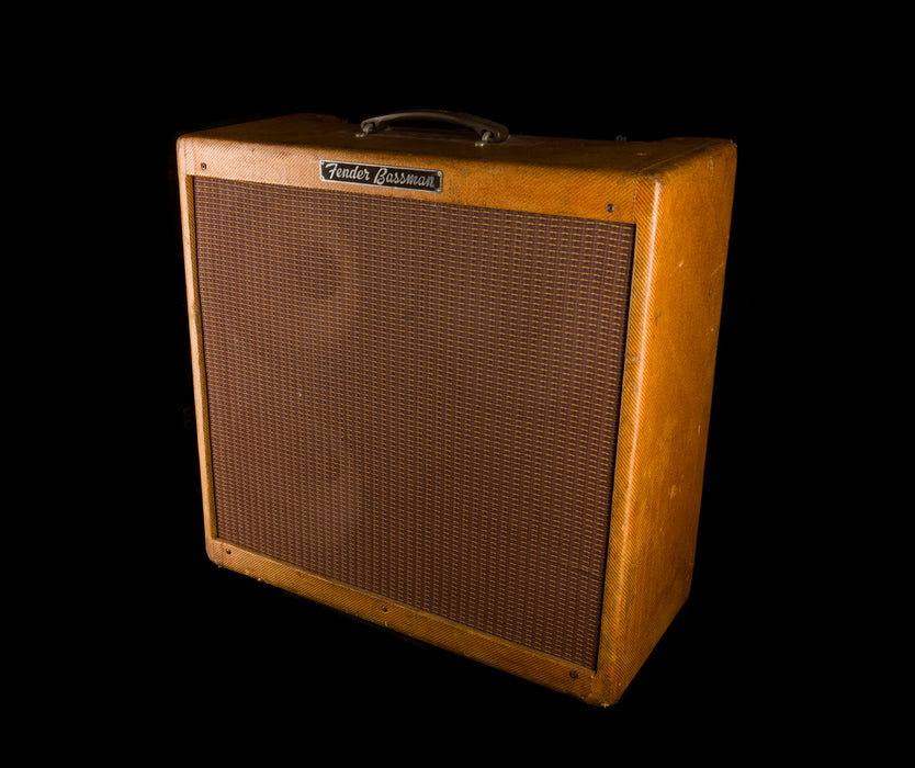 Vintage 1960 Fender Bassman Tweed Guitar Amp Combo with