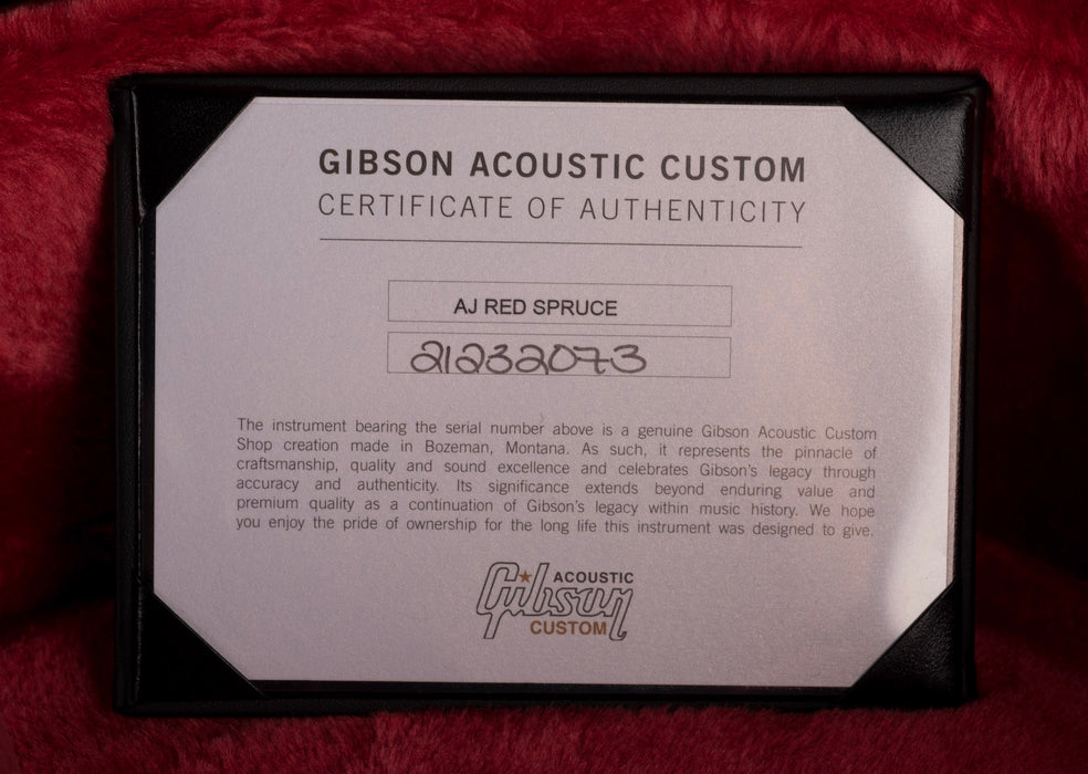 Pre Owned 2022 Gibson Custom Shop Advanced Jumbo Sunburst With OHSC