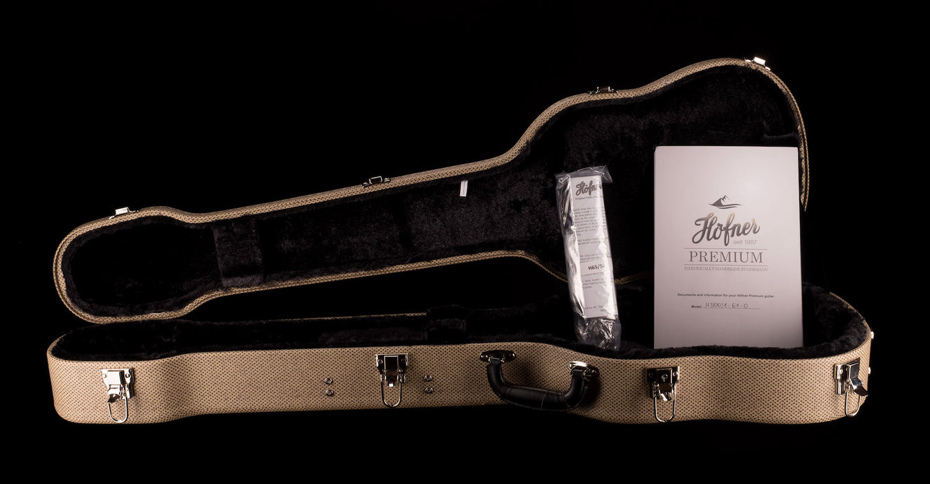 Hofner 1961 LTD Cavern Reissue Bass - Sunburst with Vintage Case - H500/1-61-O