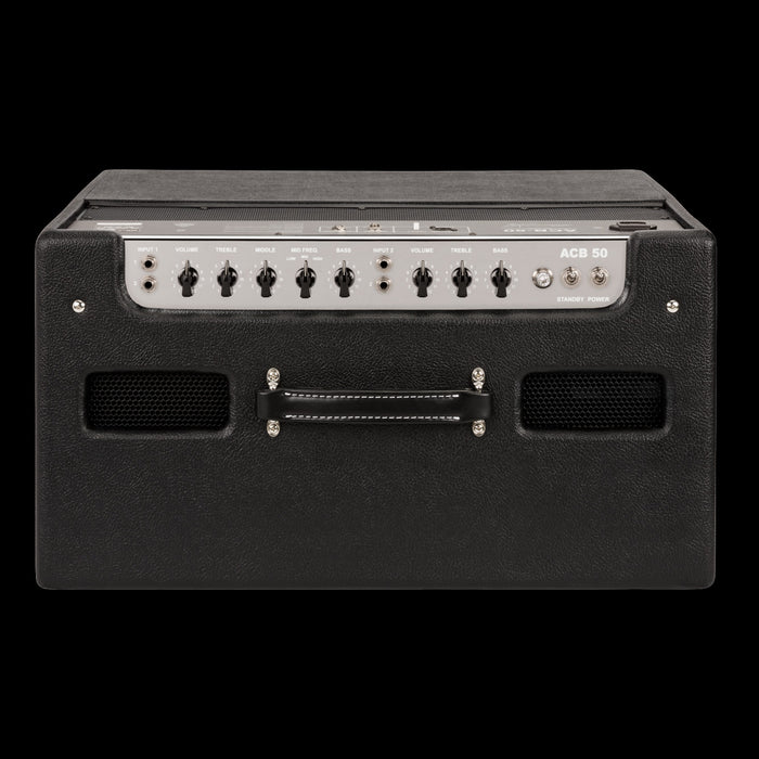 Fender Adam Clayton ACB 50 Bass Amplifier Combo Top