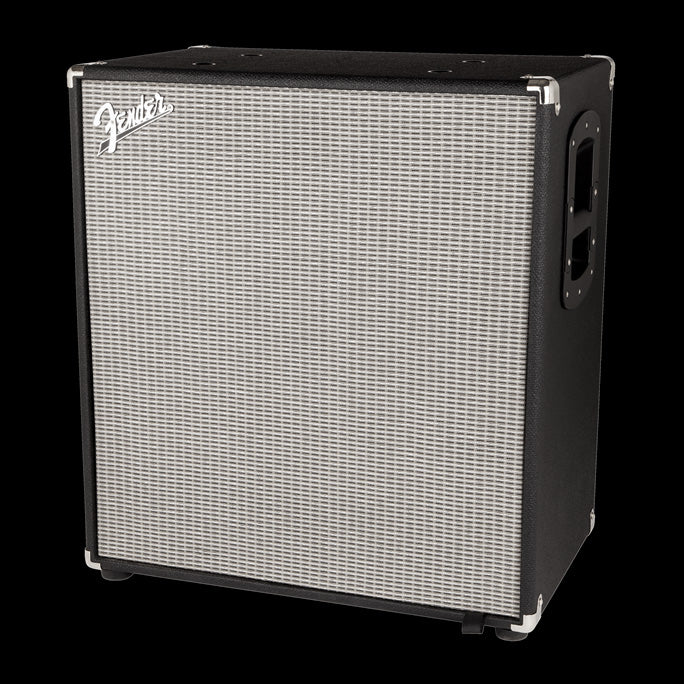 Fender Rumble 410 Bass Amp Cabinet (V3) Black - Demo Front Angle Left