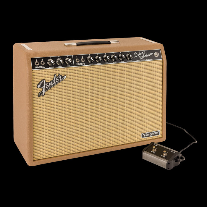 Fender Special Run Tone Master Deluxe Reverb Cocoa Guitar Amp Combo Detail