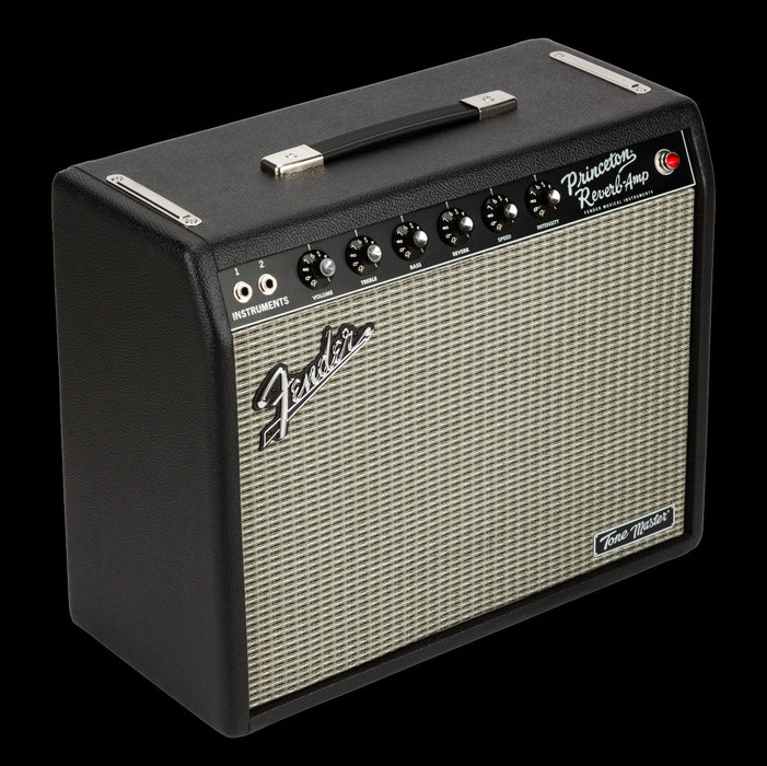 Fender Tone Master Princeton Reverb Guitar Amp Combo Front Angle Right