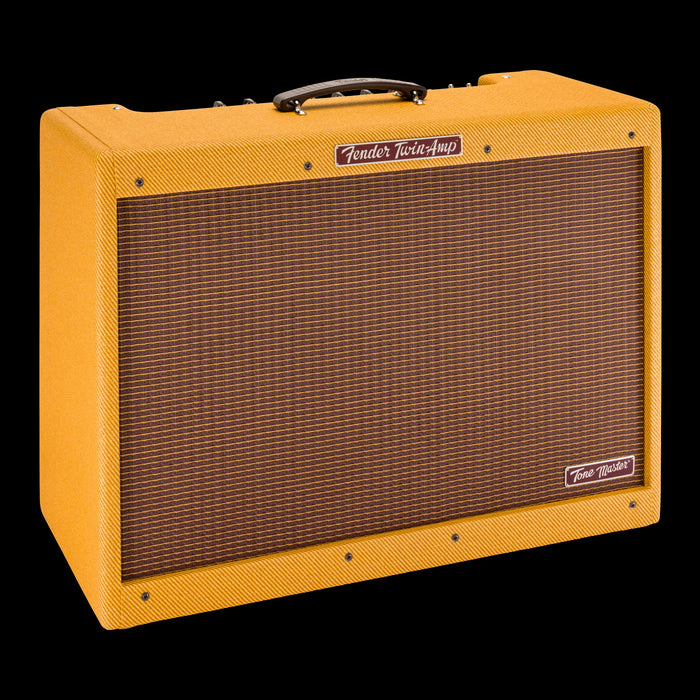 Fender Joe Bonamassa Tone Master '59 Twin JB Edition Tweed Guitar Amp Combo Angle 