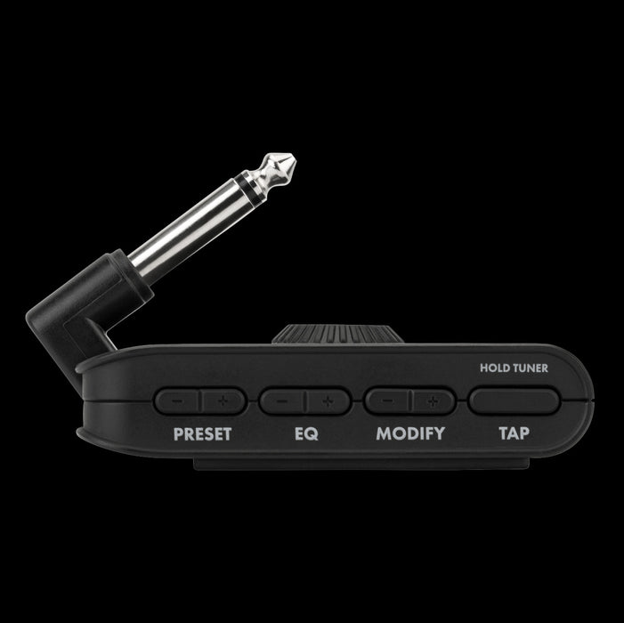 Fender Mustang Micro Plus Headphone Amp Detail Side