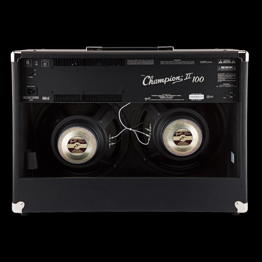 Fender Champion II 100 Guitar Amp Combo Back