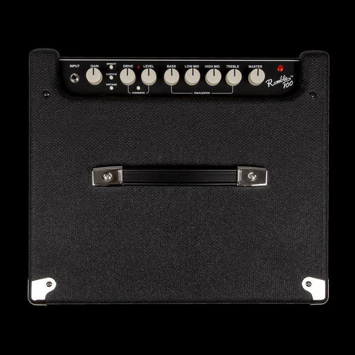 Fender Rumble 100 Bass Amp Combo Control Panel