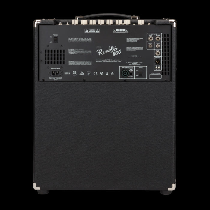 Fender Rumble 410 Bass Amp Cabinet (V3) Black - Demo