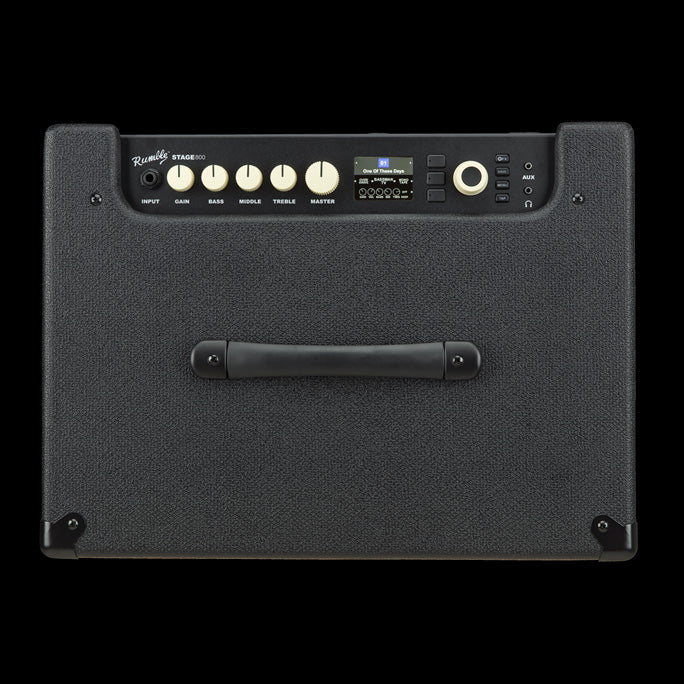 Fender Rumble Stage 800 Bass Amp Combo Top Panel