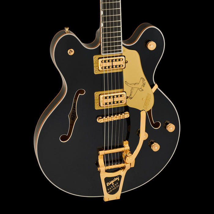 Gretsch Limited Edition Falcon Center Block Midnight Sapphire Front Body Detail 