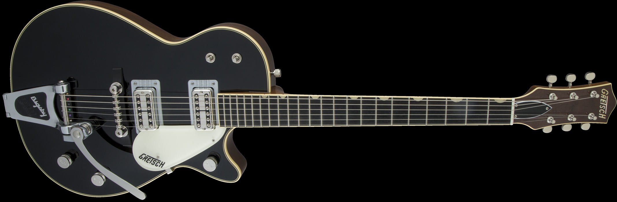 Gretsch G6128T-59 Vintage Select ’59 Duo Jet with Bigsby TV Jones Black