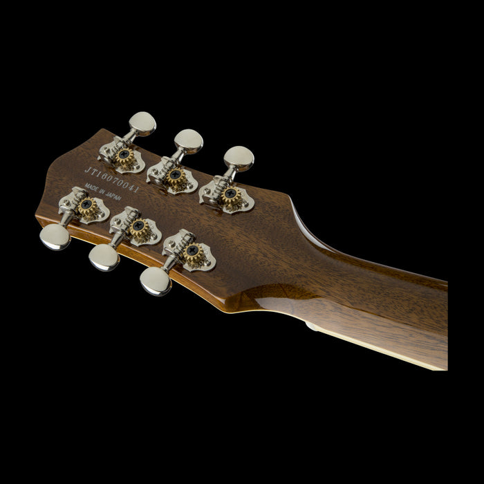 Gretsch G6128T-59 Vintage Select ’59 Duo Jet with Bigsby TV Jones Black Headstock Back