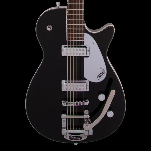 Gretsch G5260T Electromatic Jet Baritone with Bigsby Black Front Crop