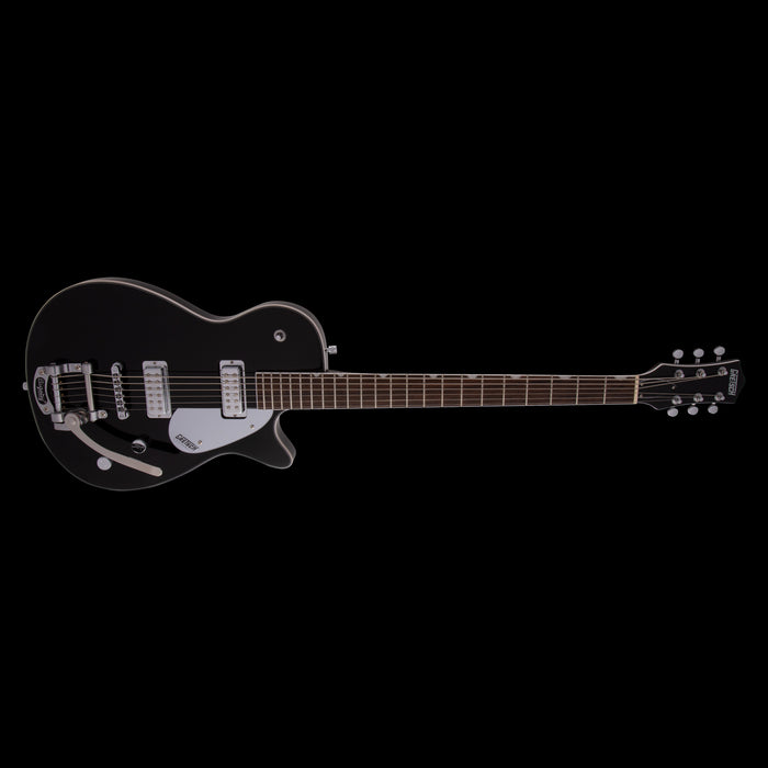 Gretsch G5260T Electromatic Jet Baritone with Bigsby Black Front Angle Left