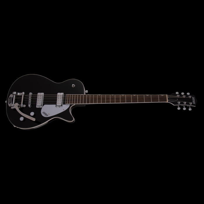 Gretsch G5260T Electromatic Jet Baritone with Bigsby Black Front Angle RIght