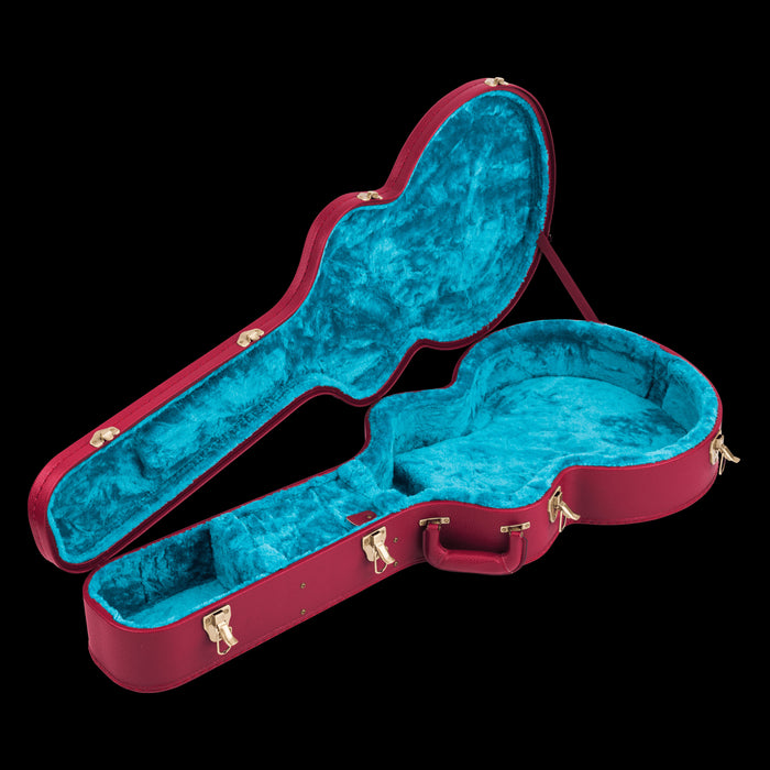 Gretsch Limited Edition Abbey Road Studiomatic Hollow Body Classic Walnut Stain Case Open No guitar