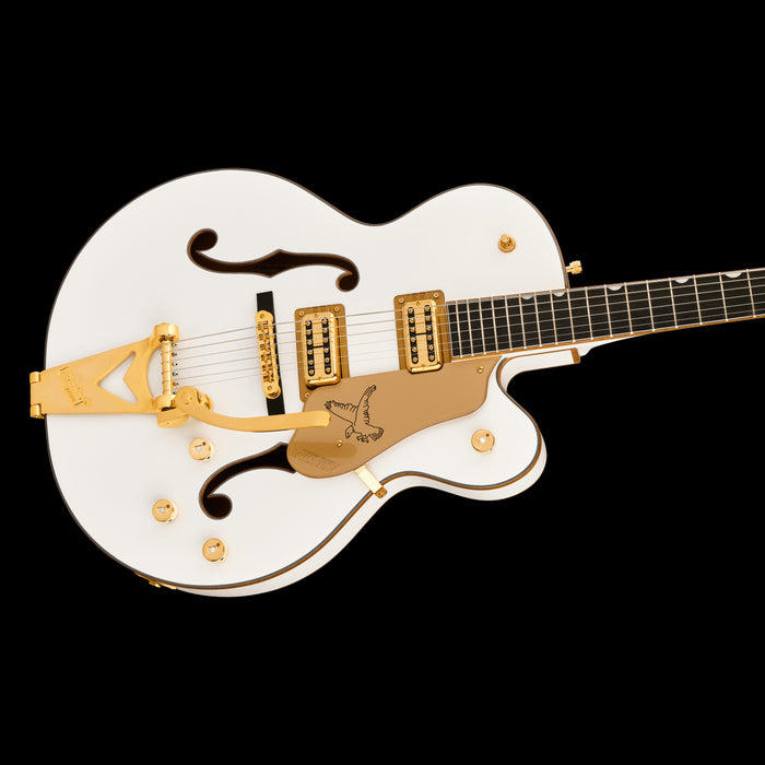 Gretsch Synchromatic Falcon with Bigsby Snowcrest White Contour Body Right