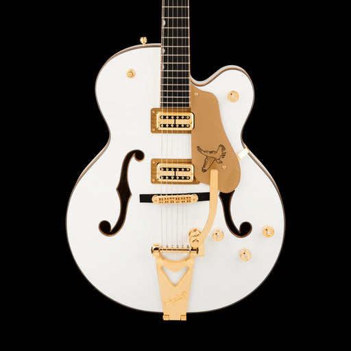 Gretsch Synchromatic Falcon with Bigsby Snowcrest White Front Crop