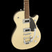 Gretsch G5230T Electromatic Jet FT Single-Cut Two-Tone Vintage White/ London Grey Electric Guitar Front Body Detail
