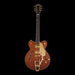 Gretsch Limited Edition Electromatic Flame Okoume Broadkaster Roundup Orange Front