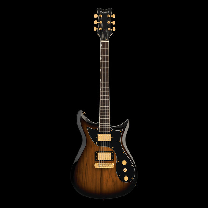 Gretsch Limited Edition Electromatic Black Limba CVT Sunburst Front