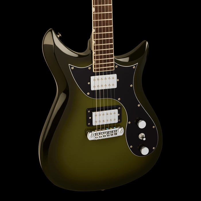 Gretsch Electromatic CVT Double-Cut With Wraparound Wychwood Electric Guitar Front Body Detail