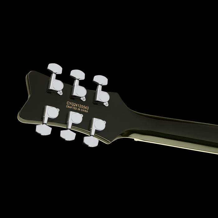 Gretsch Electromatic CVT Double-Cut With Wraparound Wychwood Electric Guitar Headstock Back