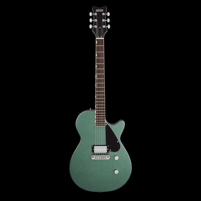 Gretsch Electromatic Jet Club 1 Pickup Rosewood Fingerboard Steel Olive Front