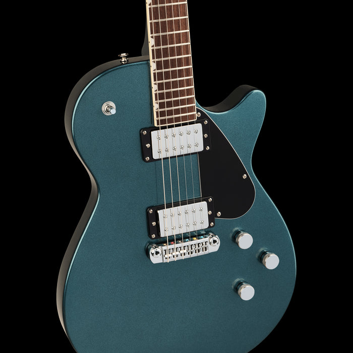 Gretsch Electromatic Jet Club Druid Green Front Body Detail 