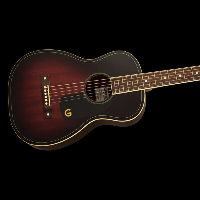 Gretsch Jim Dandy Parlor Deep Cherry Burst Acoustic Guitar Contour Body Right