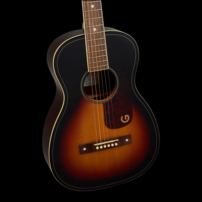 Gretsch Limited Edition Jim Dandy Parlor Heritage Burst Front Body Detail