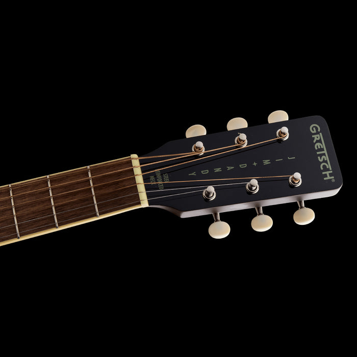Gretsch Limited Edition Jim Dandy Parlor Heritage Burst Headstock