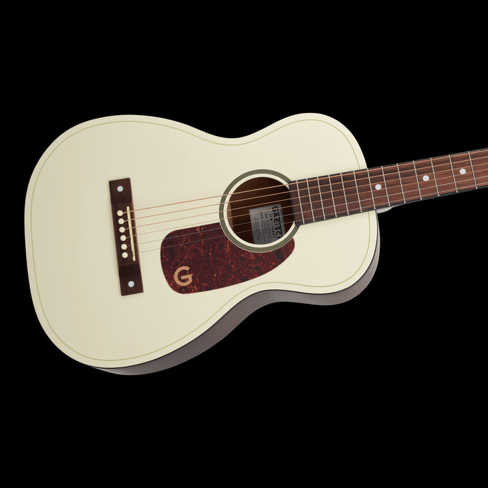 Gretsch Limited Edition Jim Dandy Parlor Acoustic Vintage White Contour Body Right