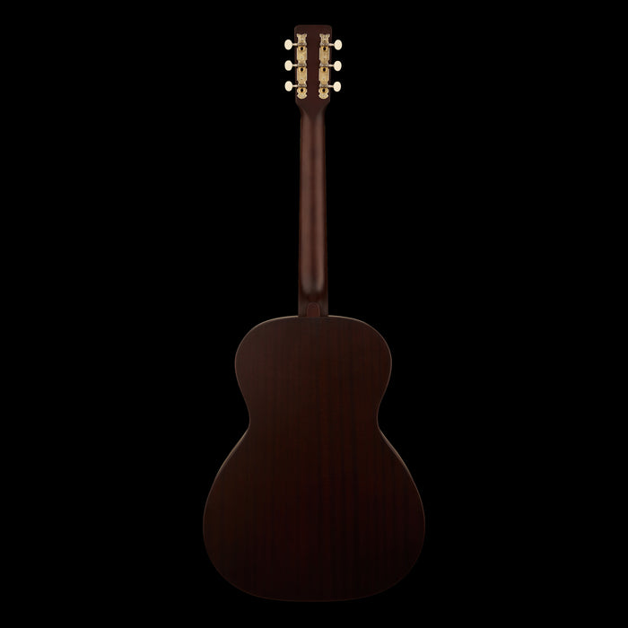 Gretsch Jim Dandy Concert Deep Cherry Burst Acoustic Guitar Back