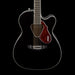 Gretsch G5013CE Rancher Jr. Cutaway Acoustic Electric Fishman Pickup System Black Front Crop