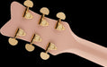 Gretsch G5021E Rancher Penguin Parlor Acoustic/Electric Shell Pink Acoustic Guitar Headstock Back