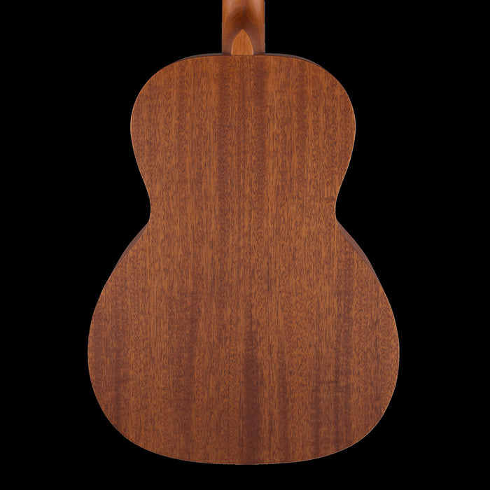 Gretsch G9200 Boxcar Round Neck Resonator Natural Back Crop