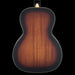 Gretsch G9220 Bobtail Round-Neck Acoustic-Electric Resonator Guitar Sunburst Back Crop