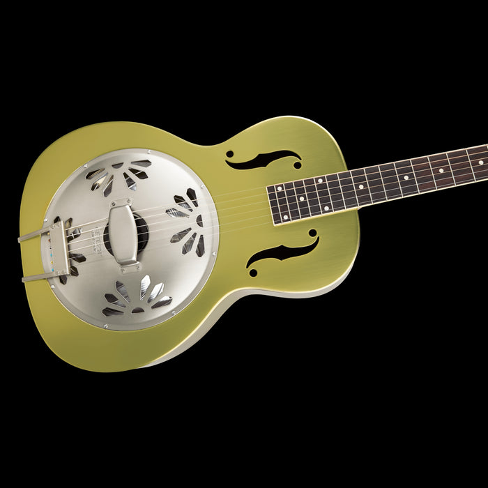 Gretsch Limited G9202 Honey Dipper Special Round-Neck Resonator Bell Bronze Contour Body Right