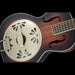 Gretsch G9240 Alligator Mahogany Round Neck Resonator - 2-Color Sunburst Front Body Detail