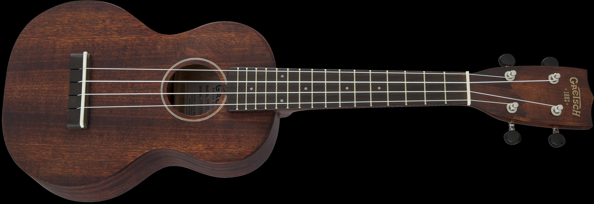 Gretsch G9110 Concert Standard Ukulele Front Angle Left