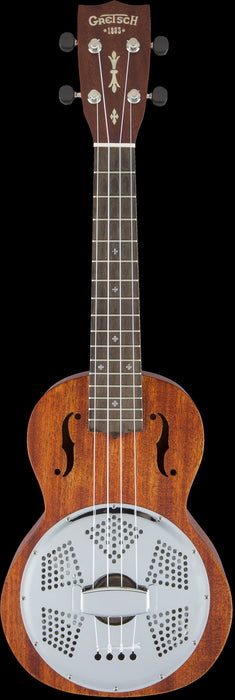 Gretsch G9112 Resonator-Ukulele Honey Mahogany Stain Front