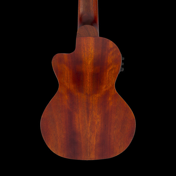Gretsch G9126 A.C.E. Guitar-Ukulele Acoustic-Electric Honey Mahogany Stain Back Crop