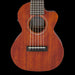 Gretsch G9126 A.C.E. Guitar-Ukulele Acoustic-Electric Honey Mahogany Stain Front Crop
