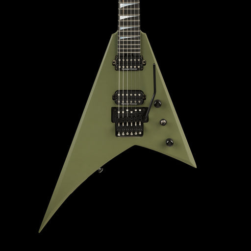 Jackson American Series Rhoads RR24 Matte Army Drab Front Crop